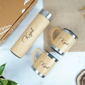 Bamboo Bottle Gift Set – Ideal for Corporate