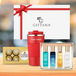 Customized Perfume Set Red Tumbler