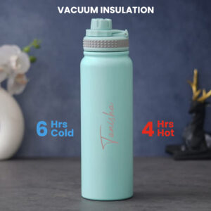 Personalized Sports Bottle green time c2c8dfa7 d9f8 4f41 b895 870e5b70f63b