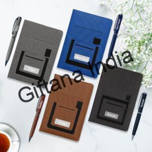 Customized Pocket Diary, Pen Set
