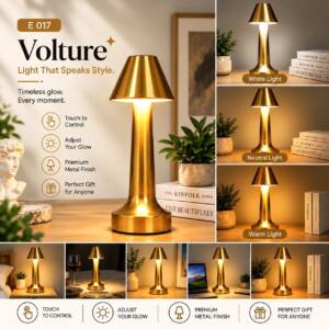 Pyramid LED Table Lamp-Elegant Corporate Gift Idea