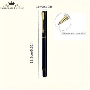 Customized Executive Pen-Corporate Gift Choice 6 black pen1