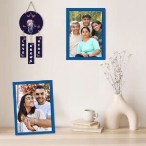photo frame blue 05