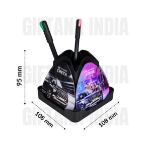 Office Desk Gifts Lotus Rotating Coaster Pen Stand 23