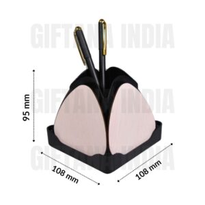 Office Desk Gifts Lotus Rotating Coaster Pen Stand 29