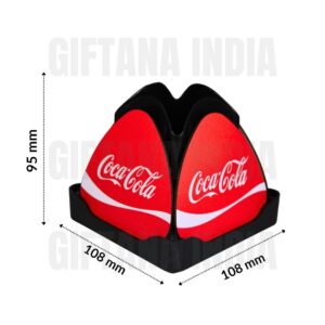 Office Desk Gifts Lotus Rotating Coaster Pen Stand 6