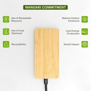 Corporate Diwali Gifts India Wooden Power Bank and Gourmet Dry Fruits 6 Aspen 10000mAh Power bank 2
