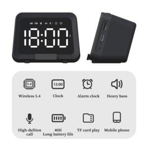 Bluetooth Alarm Clock - giftana