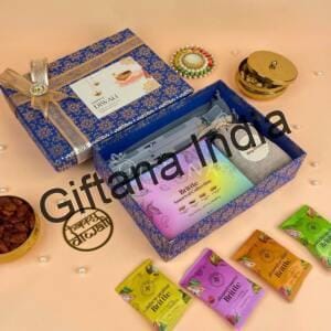 Corporate Diwali Gift Hampers Online Laptop Stand & Dry Fruits