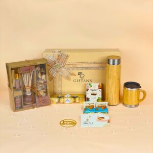 Customized Corporate Diwali Hamper – Premium Treats