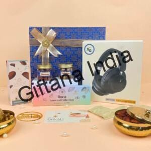 Festive Tech Gift Hampers - Bluetooth Headphones & Chocolates