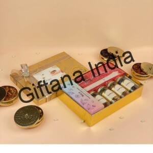 Luxury Corporate Diwali Gifts - Reed Diffuser & Gourmet Treats