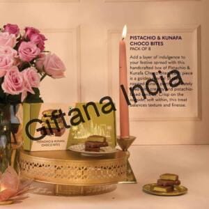 Luxury Diwali Corporate Gift - Pistachio & Kunafa Choco Bites