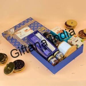 Luxury Diwali Gifts Hampers Online Coffee, Diffuser & Cookies