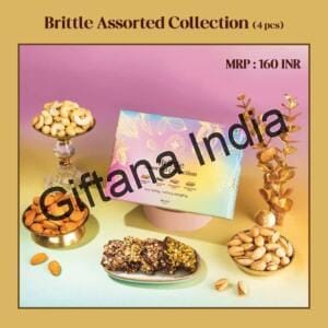 Premium Assorted Nut Brittle Collection - Box of 4 Flavours