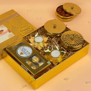 Premium Diwali Hamper for Clients – Ferrero & Dry Fruits