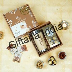 Unique Corporate Diwali Gifts - Eco Bamboo Tumbler Hamper