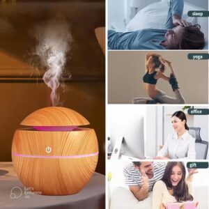 Premium Electronics & Gourmet Diwali Gifts - Wooden Humidifier Set 8 Wooden Humidifier