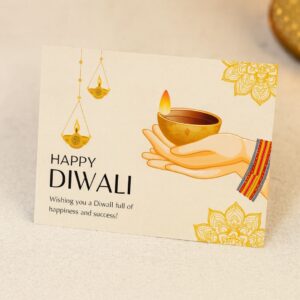 Home Décor Diwali Gifts GDH742 5 diwali card 2025