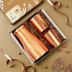 Radiant Copper Set Premium Diwali Gifts for Staff and Executives
