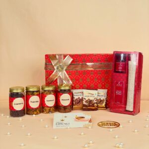 Fragrance & Feast Box Premium Diwali Gift Hampers for Employees and Clients