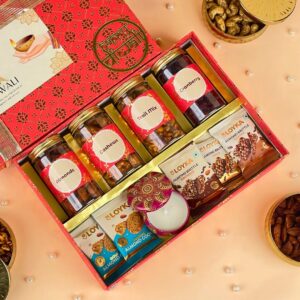 Golden Harmony Box Corporate Diwali Gift Hampers for Employees