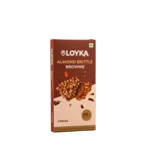 Almond Brittle Brownie Treat Box-3 Pcs 4 1