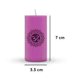 7 Chakra Gemstone Pillar Candle 5 7 Chakra Pillar Candle2