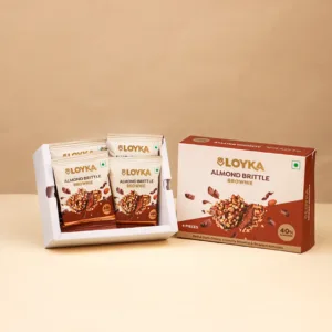Almond Brittle Brownie Treat Box 4 Pcs