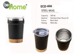 behome ECO-606 Steel Mug 350 ml