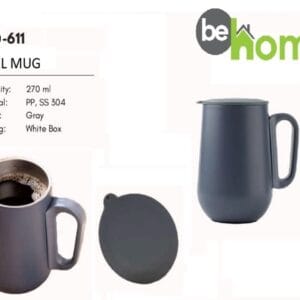 behome ECO-611 Steel Mug 270 ml