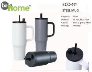 behome ECO-631 Steel Mug 710 ml