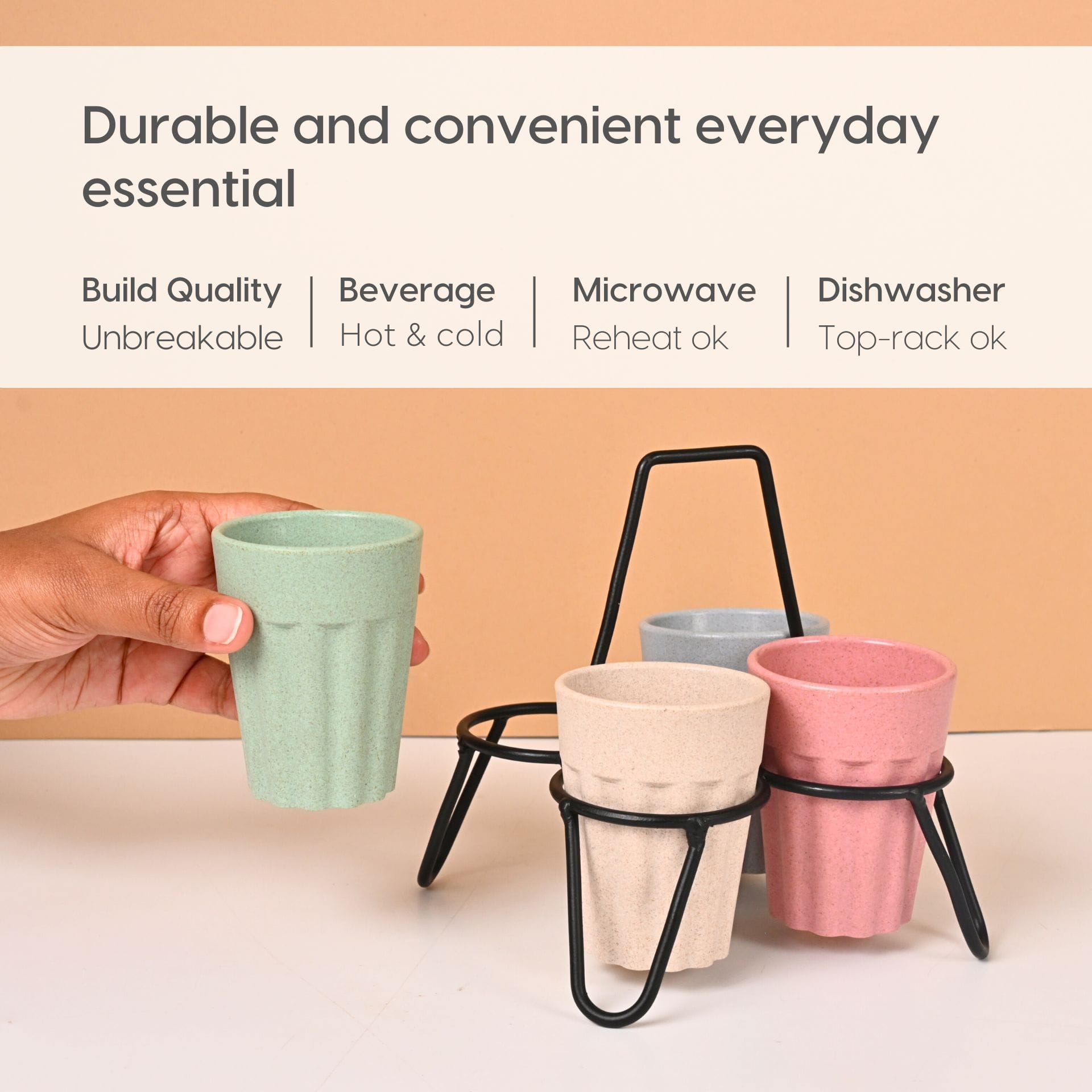 Cutting Chai Cup1 Cutting Chai Cup Set with Stand