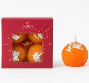 Laddoo Candle-Festive Gift & Decorative Candle