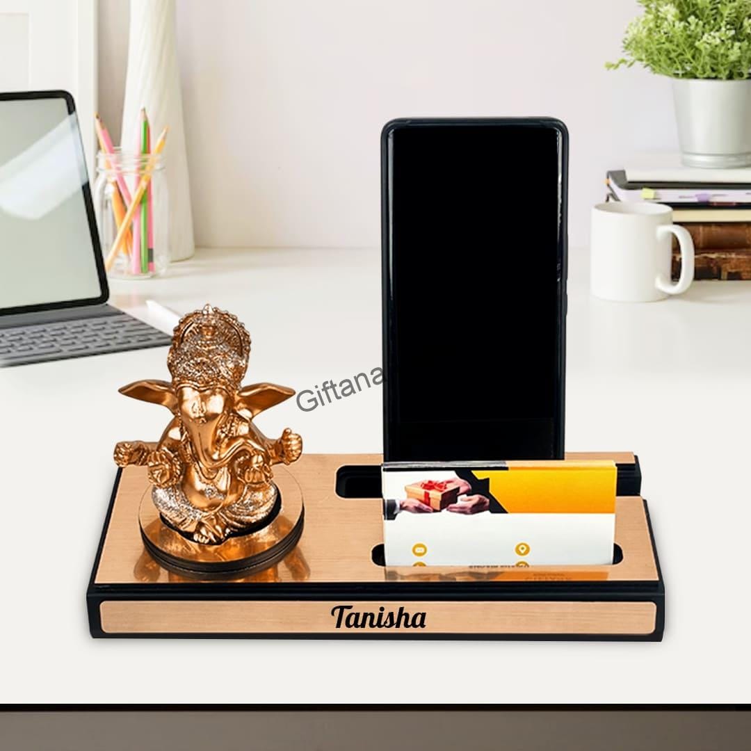 Ganpati-idol-desk-organizer (2) Executive Ganpati Desk Stand