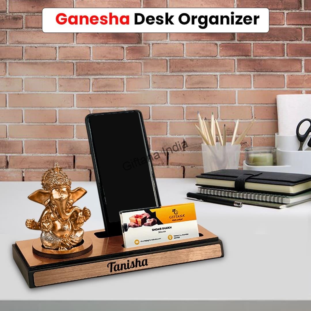 Ganpati-idol-desk-organizer (4) Ganpati idol desk organizer 4