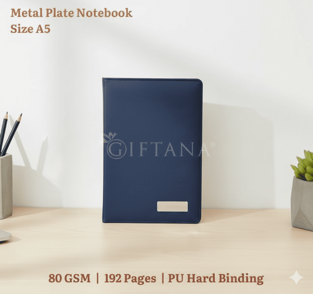 Metal Plate Notebook Diary (1) Metal Plate Notebook Diary 1