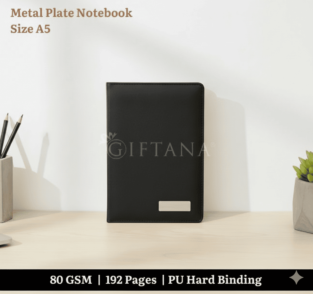 Metal Plate Notebook Diary (3) Metal Plate Notebook Diary 3