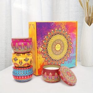 Moroccan Tin jar Candle2