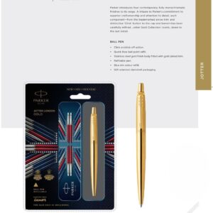 Parker Jotter London Gold - Ball Pen with Gold Trim