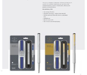 Parker Vector Stainless Steel Roller Ball Pen