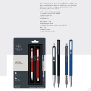 Parker Vector Standard Ball Pen & Roller Ball Pen Set