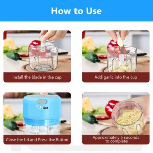 Rechargeable Electric Mini Chopper1