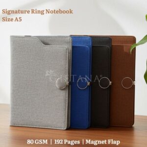 Signature Ring Notebook Diary
