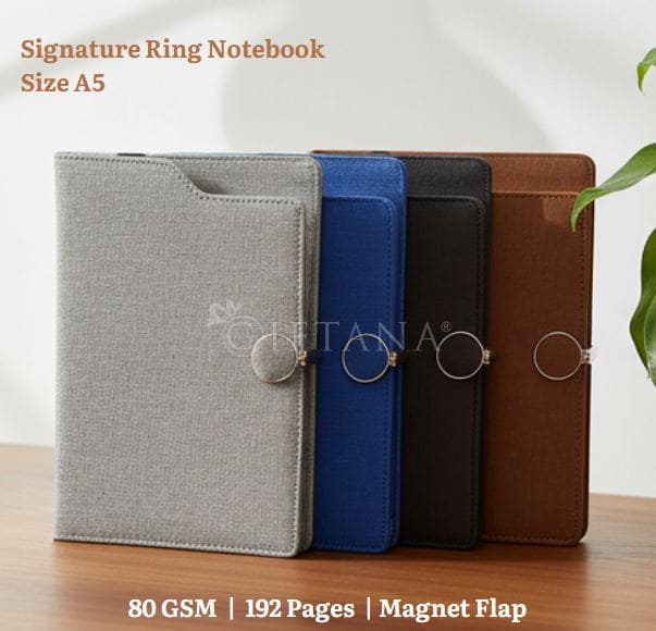 Signature Ring Notebook Diary (1) Signature Ring Notebook Diary