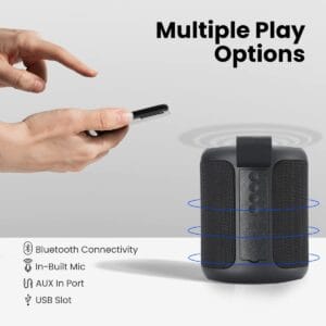 SoundDrum Portable Bluetooth Speaker 6 Sound drum4