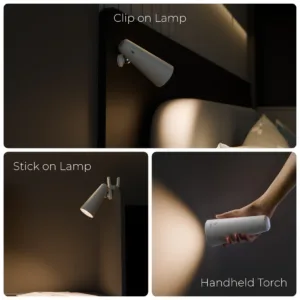 USB C Rechargeable Floor Lamp hieght adjustment Multiple Attachments 5 in 1 Desk and table Lamp Adjustable Brightness Reading Light for Students xech 05