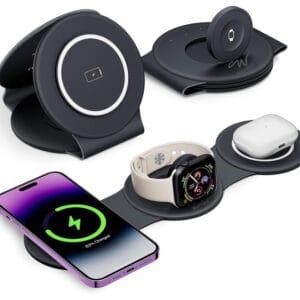 3 in 1 Fast Wireless Charging Magnetic Pad