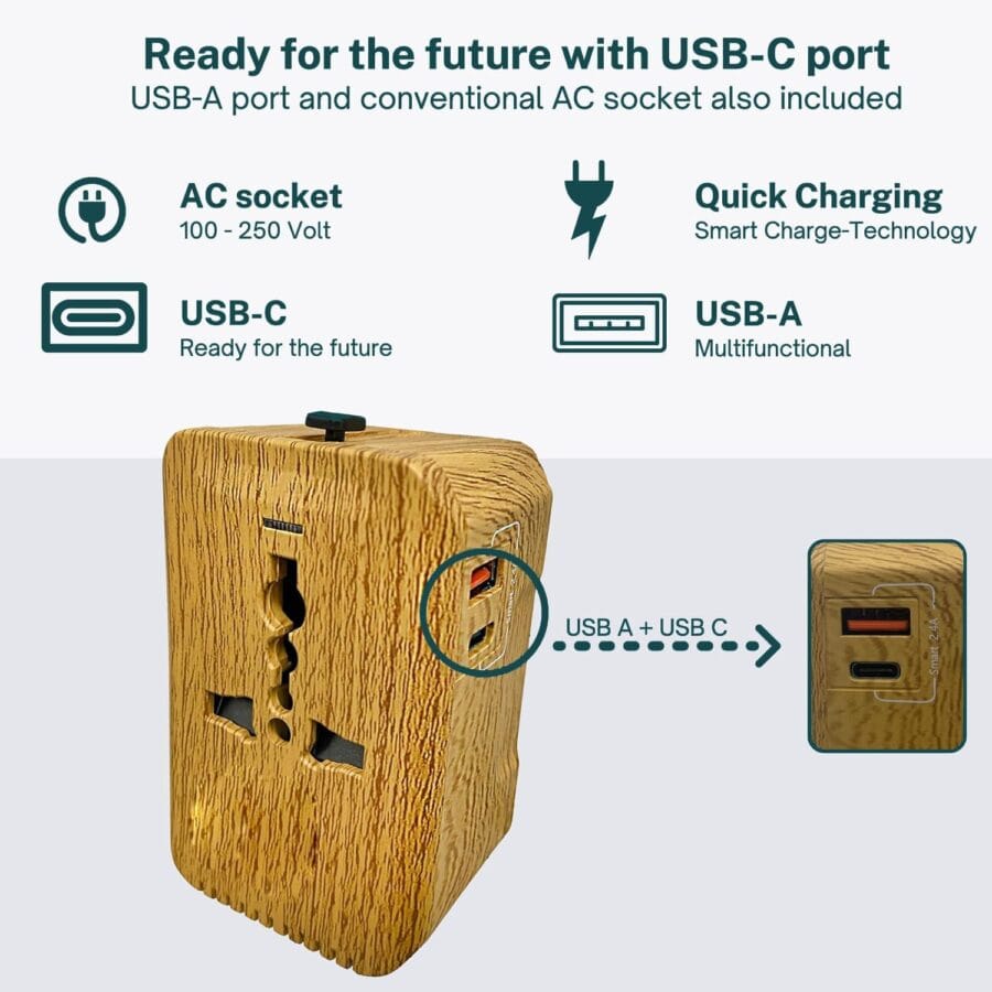 Wayona Universal Travel Adapter-3 Wayona Universal Travel Adapter 3