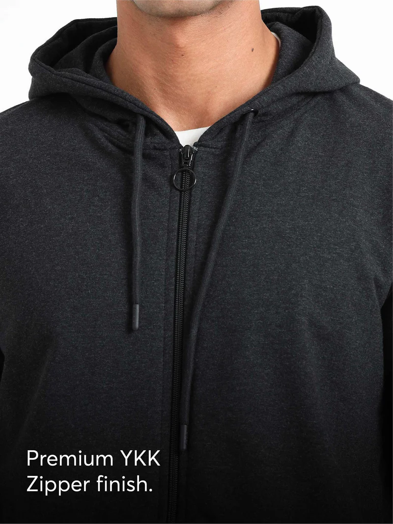 Zippered Hoodie-4 Zippered Hoodie 4